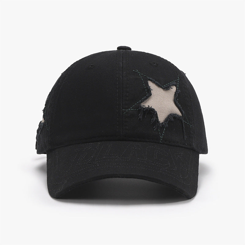 Letter Embroidery Baseball Cap For Men And Women