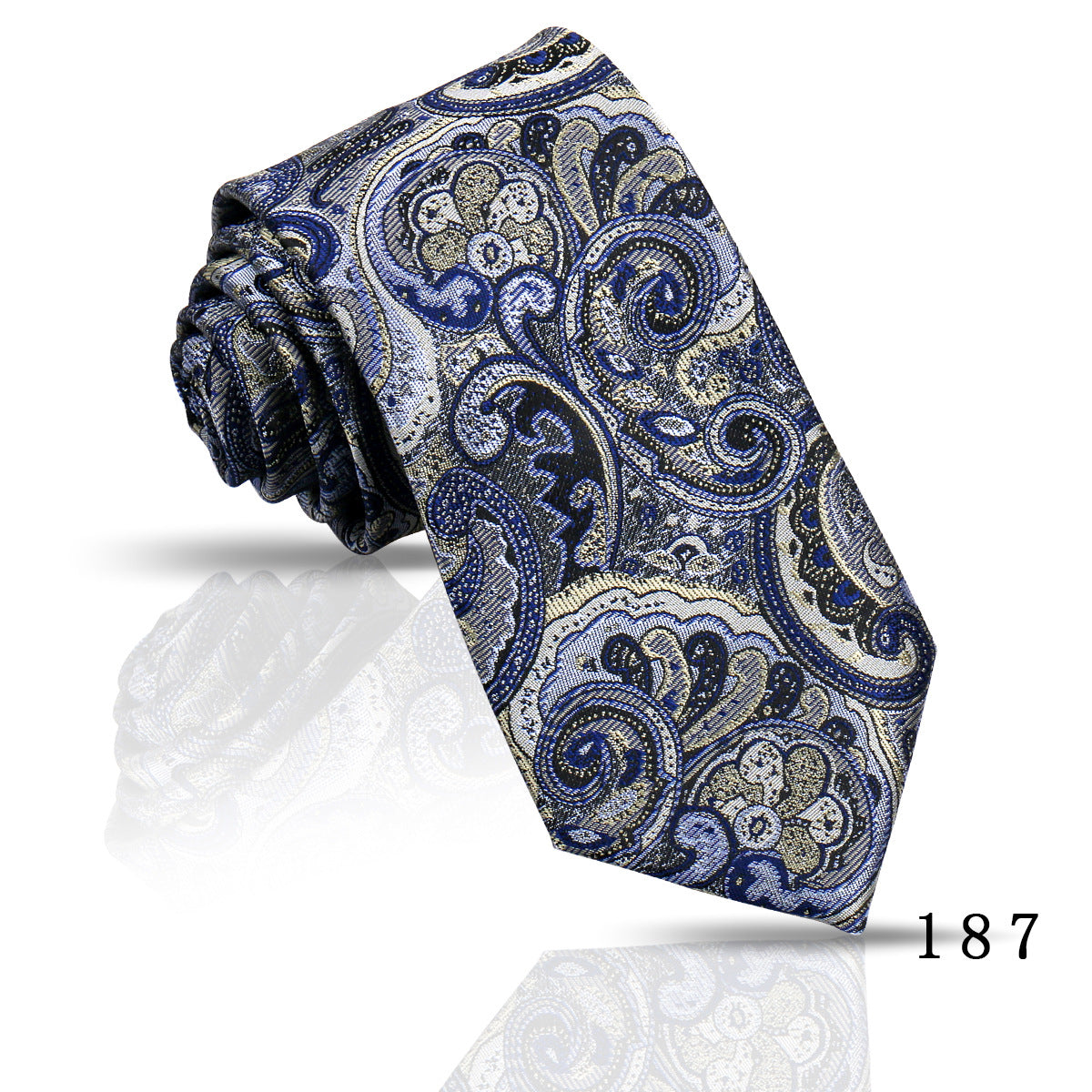 Men's Business TIE Advanced Casual Polyester Jacquard