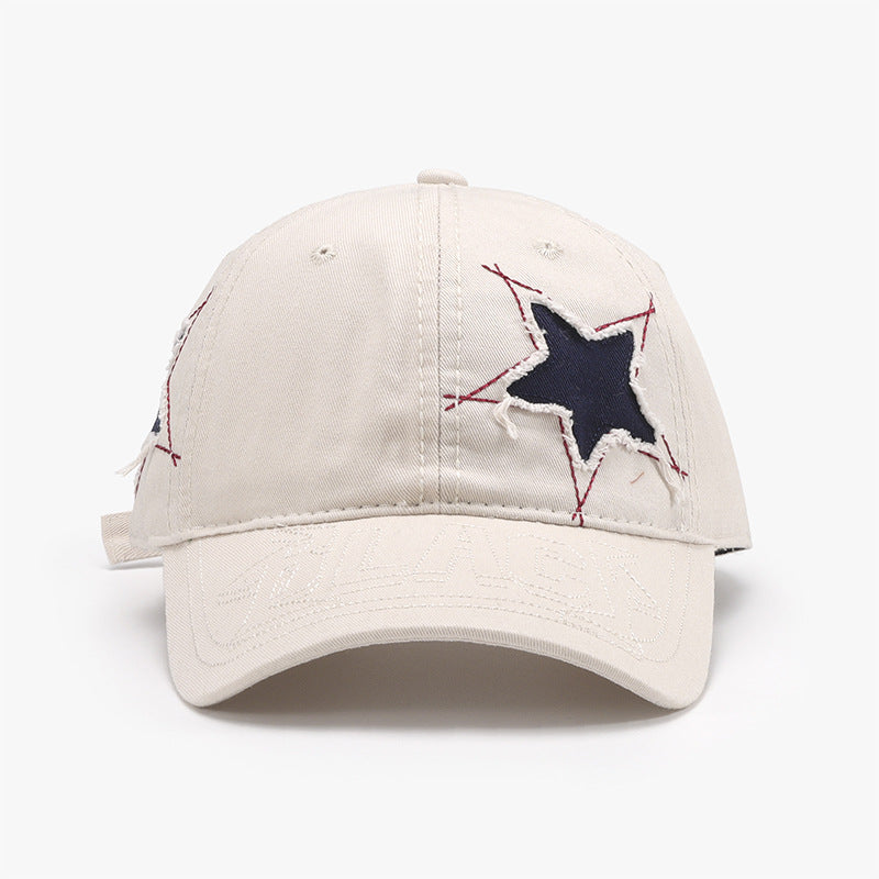 Letter Embroidery Baseball Cap For Men And Women