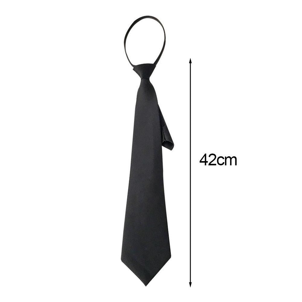 Student Zipper Lazy Safety Tie Men And Women