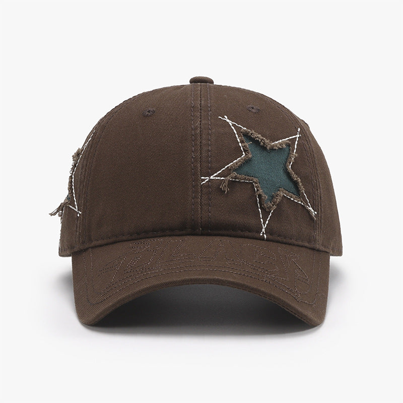 Letter Embroidery Baseball Cap For Men And Women