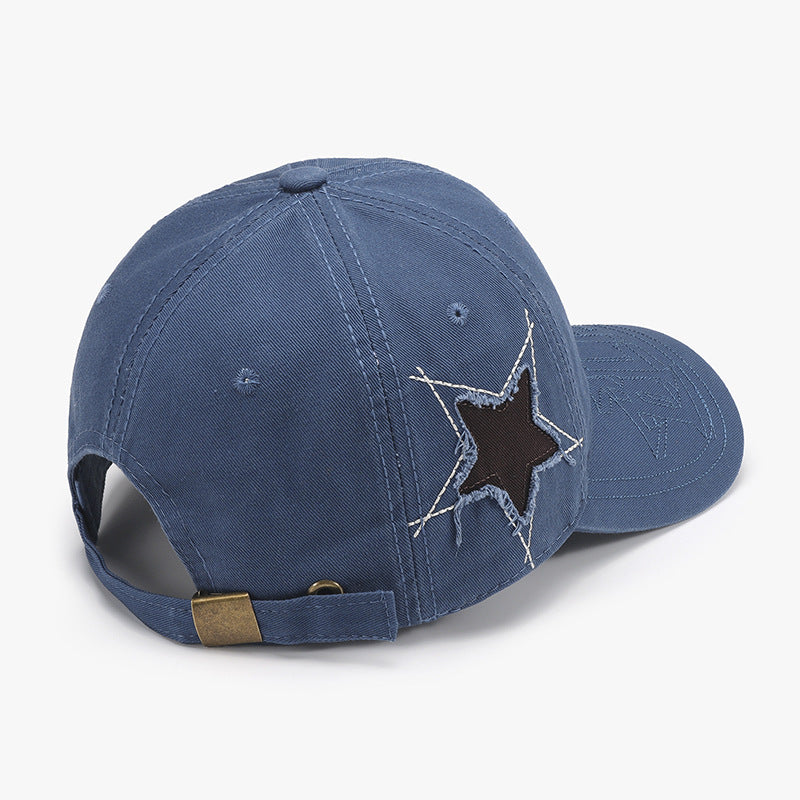 Letter Embroidery Baseball Cap For Men And Women