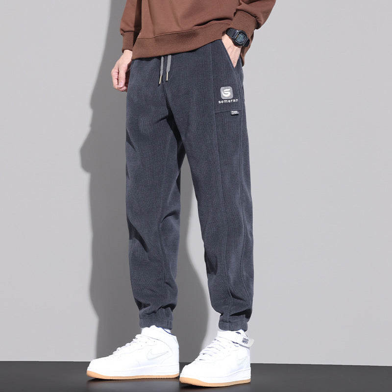 Fashion Loose Tappered Track Sweatpants Men