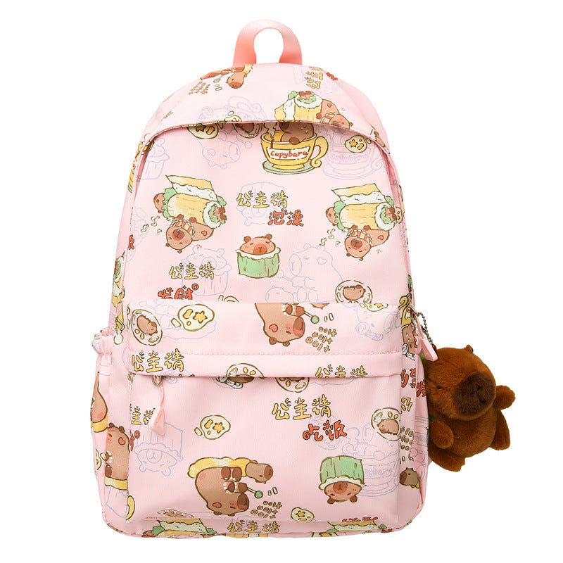 Fashion Personality Capabala Girlish Schoolbag