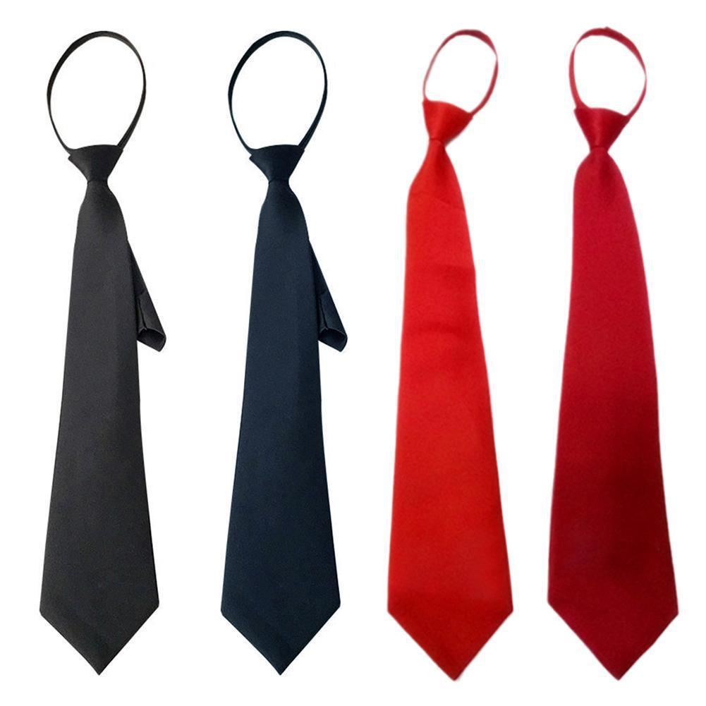 Student Zipper Lazy Safety Tie Men And Women