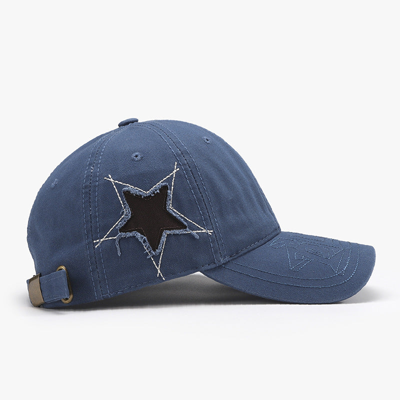 Letter Embroidery Baseball Cap For Men And Women