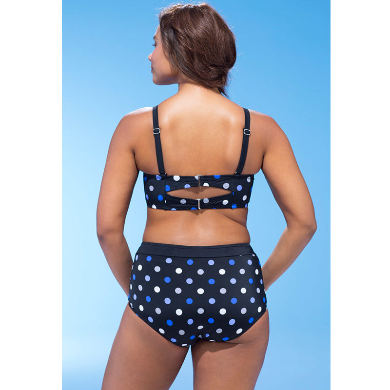 Women's Fashion Polka Dot Print Swimwear