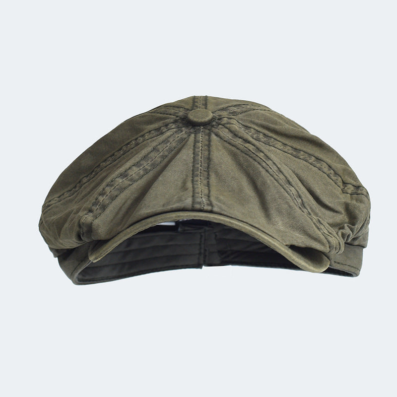 Men's Beret Cotton Tapered