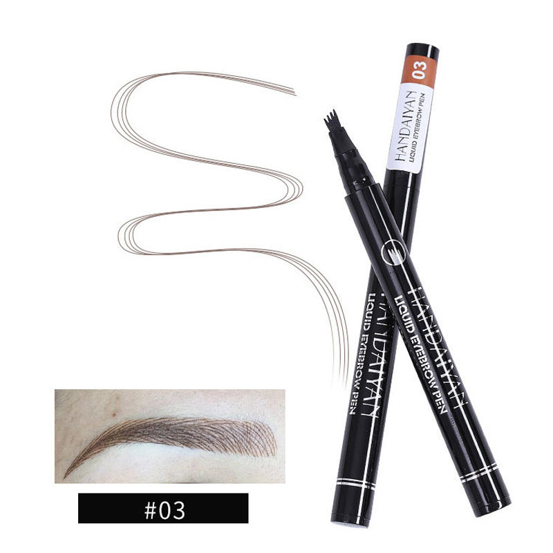 Four-head Eyebrow Pencil Liquid Eyebrow Pencil Tattoo Eyebrow Pencil Eyebrow Pencil 4-head Eyebrow Pencil Four-jaw Eyebrow Pencil