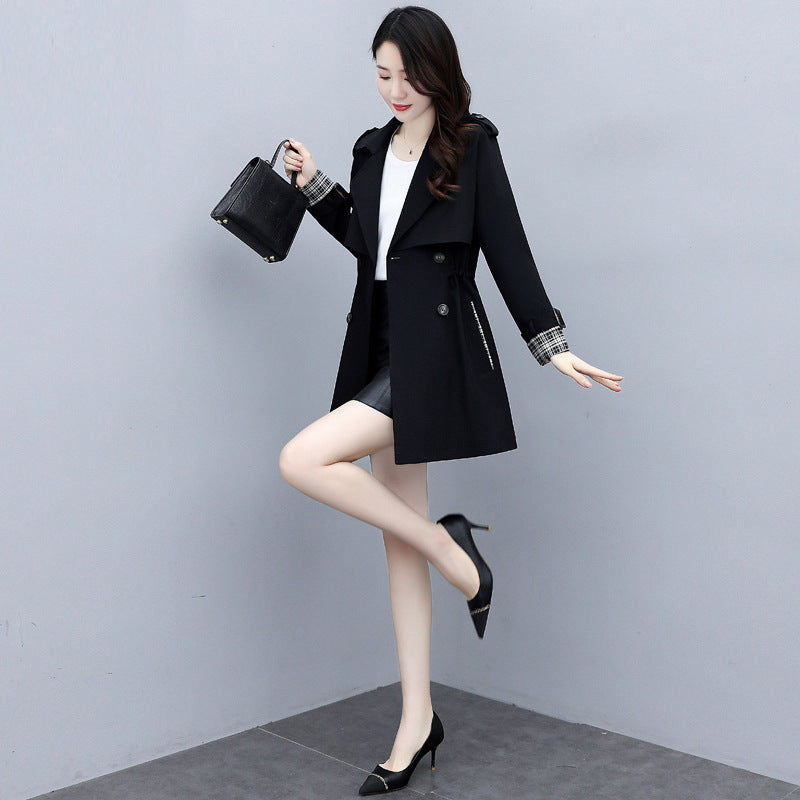 Trench Coat Mid-length Women's Casual