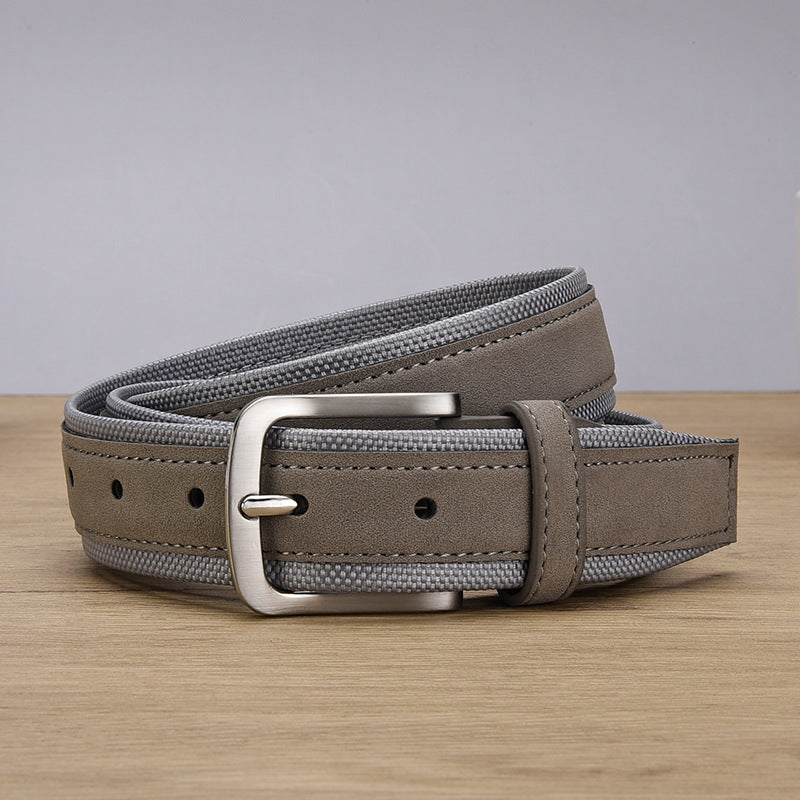 Korean Version Creative Style Suede Man's Belt