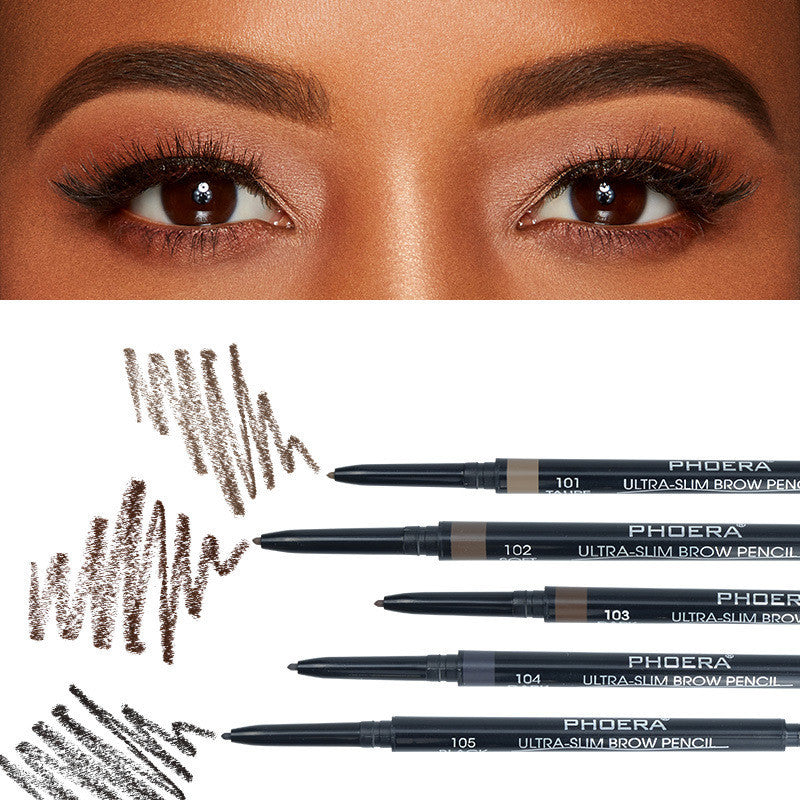 PHOERA New 5 Color Thin Eyebrow Pencil