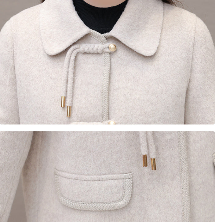 Women's Fashion Personality Short Woolen Coat