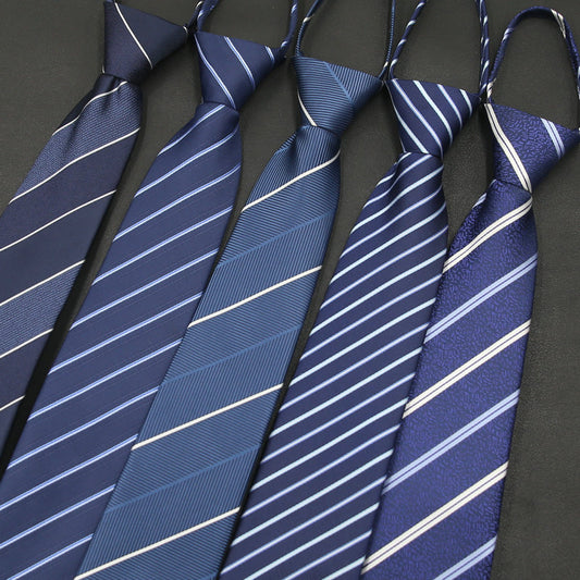 Men's Formal Wear Business Zipper Tie-free