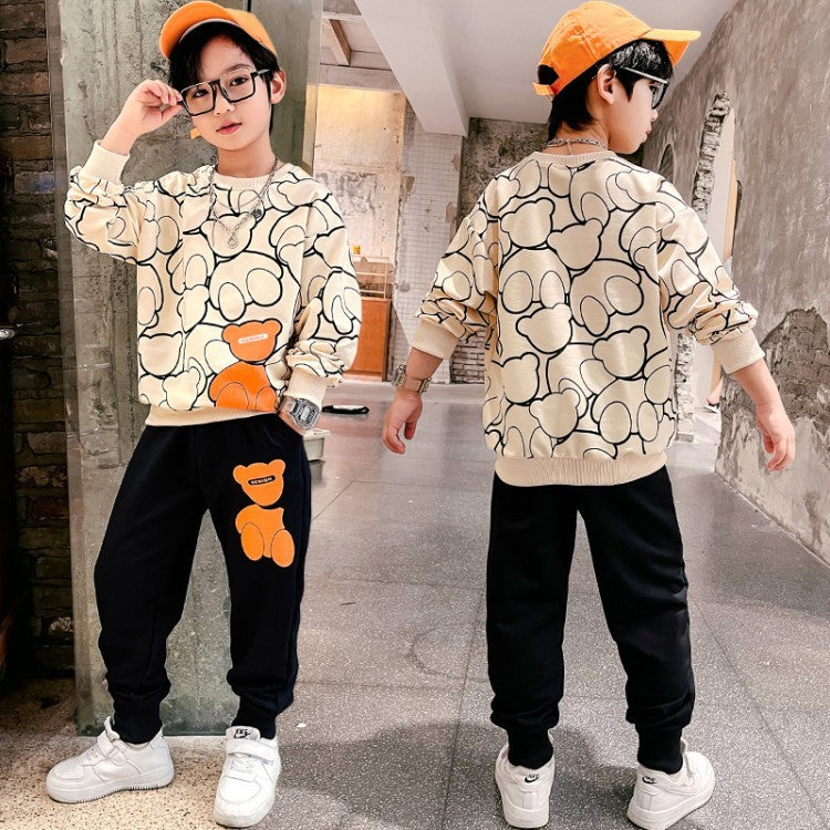 Western Handsome Boy Spring And Autumn Hoodie