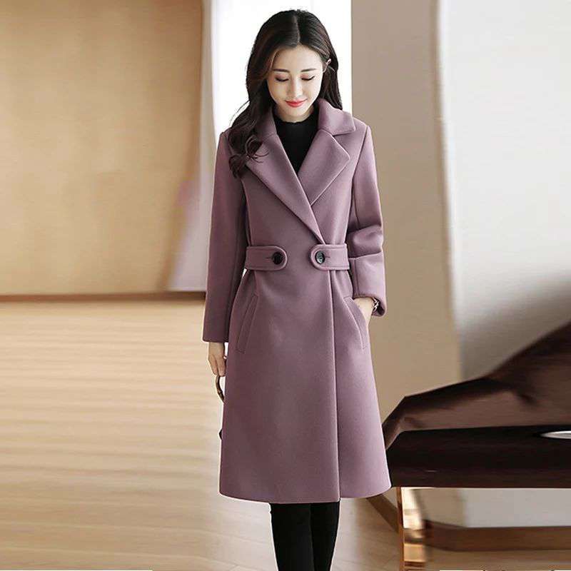 Slim Slimming Over The Knee Children Coat