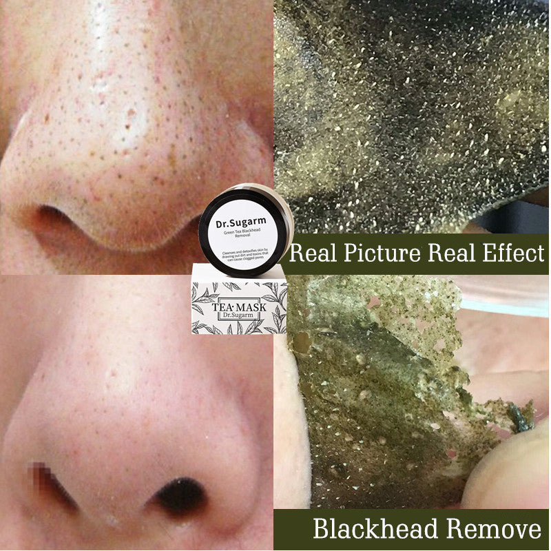 Blackhead Makeup Removing Facial Mask Whitens And Shrinks Pores Green Tea Facial Powder