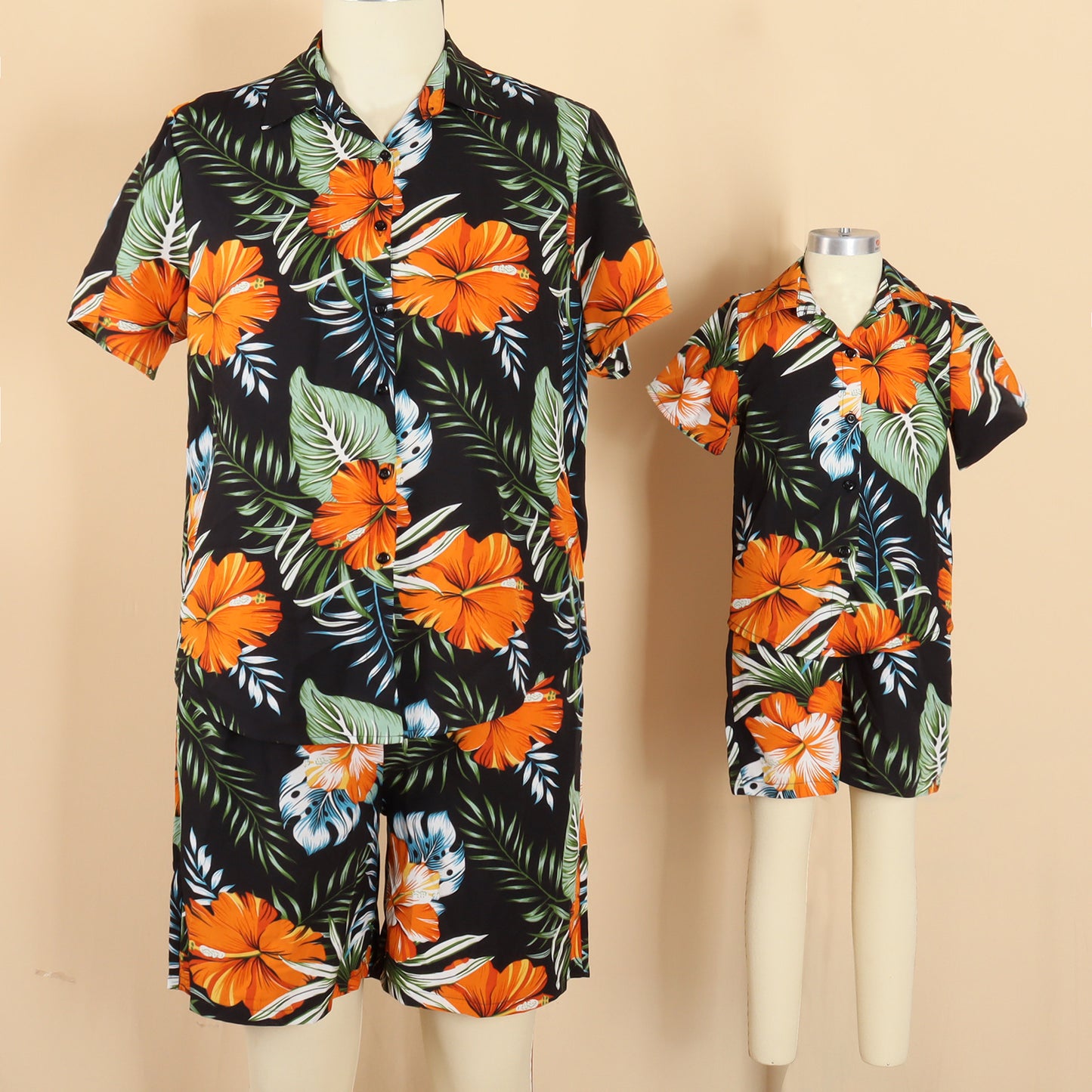 A Family Of 4 Vacation Travel Family Hawaii Parent-child Suit